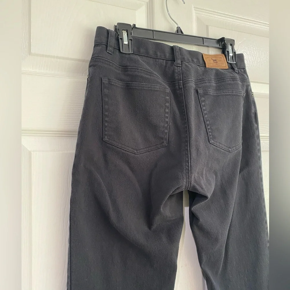 Ralph Lauren Jeans Co. Black Straight Leg Denim Women’s Size 8 Minimal